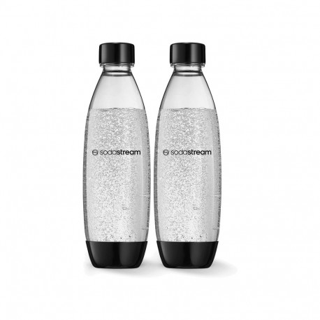 "SodaStream Zubehör PET Flasche DUO 2-Pack *schwarz*"