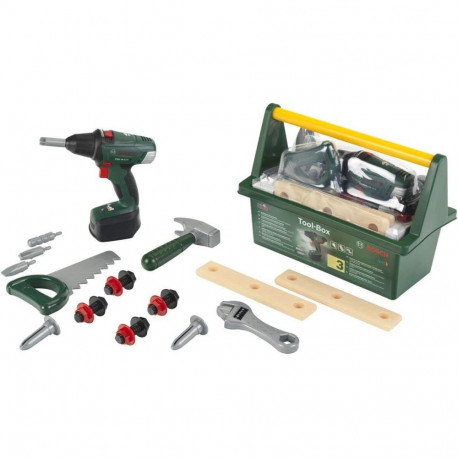 Bosch toolbox with cordless drill