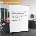 Walimex pro Roll-up Panel Hintergrund 155x200cm weiß