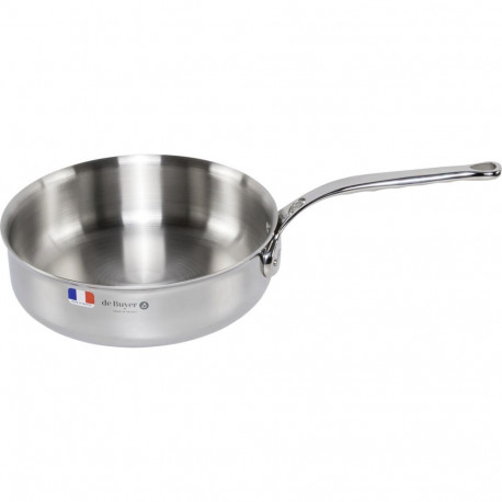 De Buyer Affinity Sauteuse Stainless Steel straight 24 cm