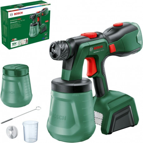 AdvancedSpray akuvärvipüstol 18V-500 ilma akuta ja laadijata POWER FOR ALL ALLIANCE, roheline