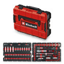 Einhell-KWB E-Case workshop tool case, 92 pieces (black/red)