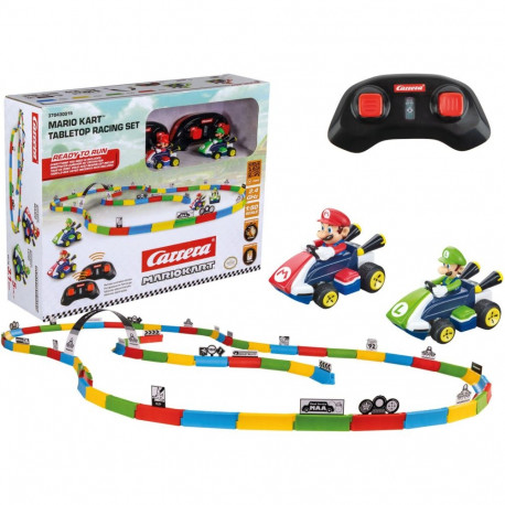2,4GHz Mario Kart Tabletop Racing Set - Mario & Luigi