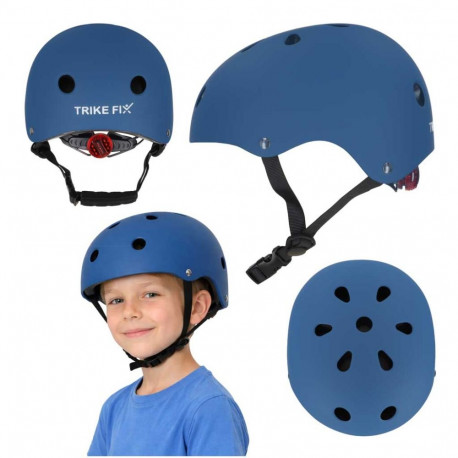 Trike Fix laste jalgrattakiiver reguleeritav LED S 48-54cm tumesinine