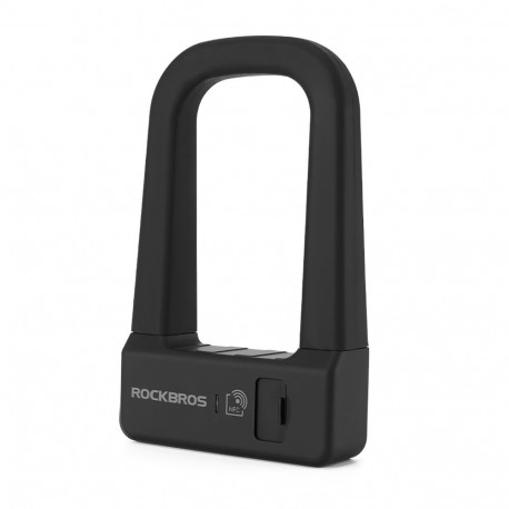 Rockbros RBNS1 SMART Bike Lock with NFC Reader - Black