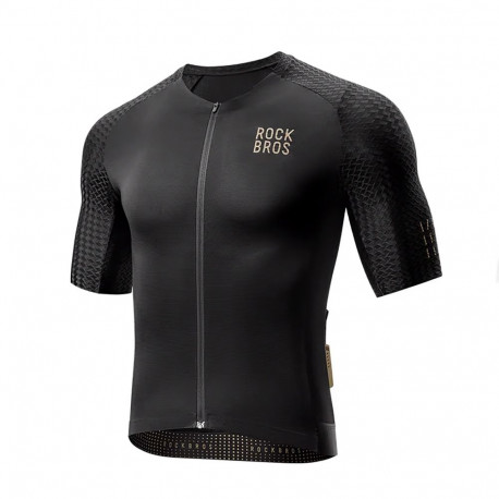 Rockbros YDDX011 Diamond Short Sleeve Cycling Jersey Size S - Black