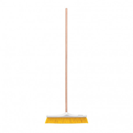 Cleaning brush 50cm with wooden handle 120cm Klintek® (3pcs)
