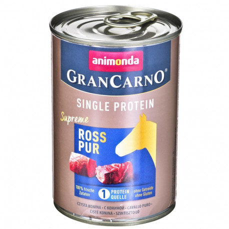 ANIMONDA GranCarno Single Protein hobuseliha märg koeratoit 400 g