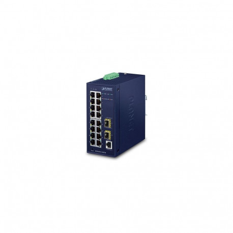 PLANET tööstuslik haldatav 16-Port lüliti IGS-4215-16T2S