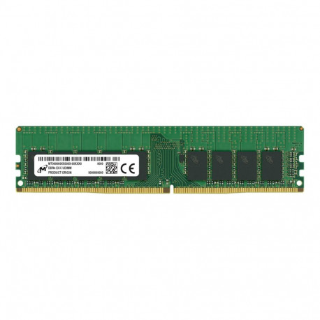 "Micron 16GB DDR4-3200 ECC UDIMM 1Rx8 CL22"