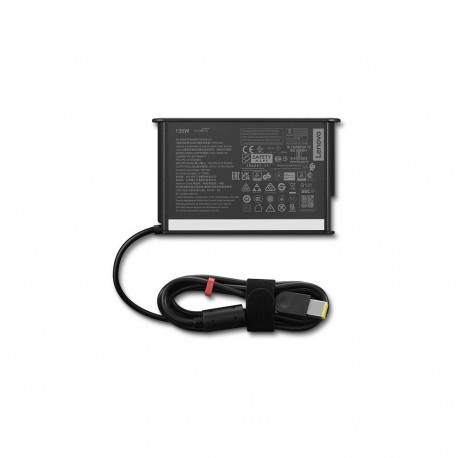"N Lenovo - Netzteil - Wechselstrom 100-240 V - 135 Wh - Europa, Indonesien - Schwarz"