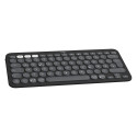 "Logitech K380 Pebble Keys2 Bluetooth black QWERTZ DE"