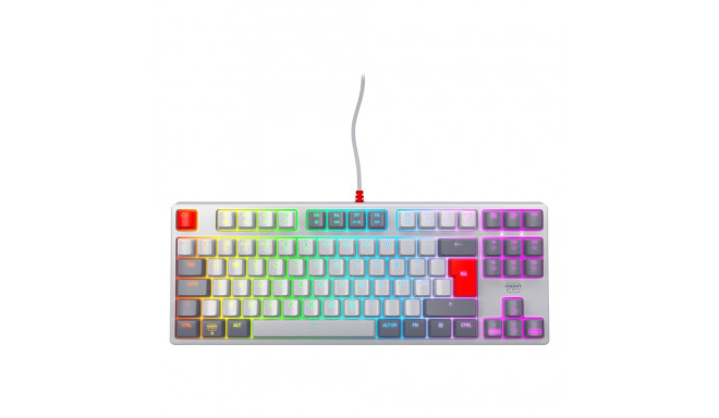 "Cherry XTRFY K4V2 TKL keyboard. white"