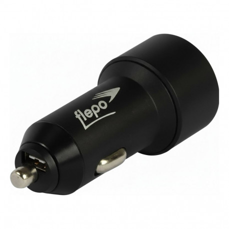 "Flepo Netzteil KFZ 2-fach 12V-24V - max 4A - Quick Charge 3.0"