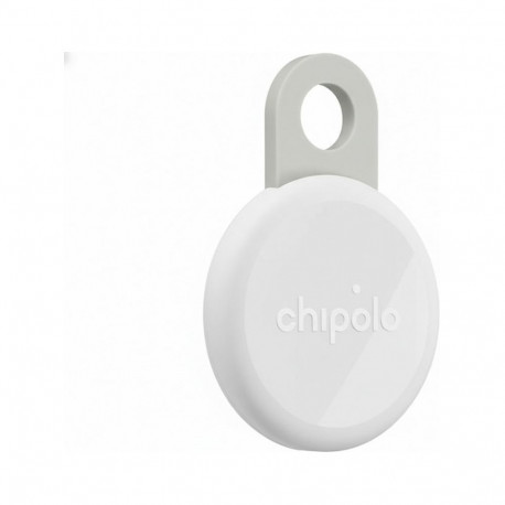 Chipolo laetav jälitusseade LOOP ühilduv Apple Find My rakendusega, kriitvalge