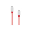 "OnePlus 120W Dual Ports SuperVooc Adapter + Cable (Type-C + Type-A) white"