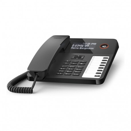 Gigaset lauatelefon Desk 600, must