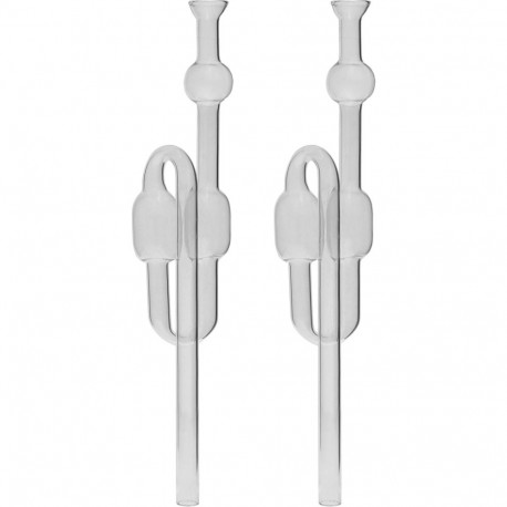 Browin Glass fermentation airlock 405582, 2 pcs, 8.5mm, glass
