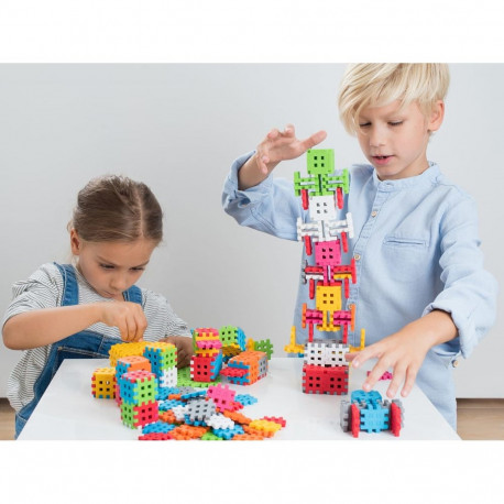 Constructor - Marioinex Mini Waffle Building Blocks (500 pieces, pastel colors)