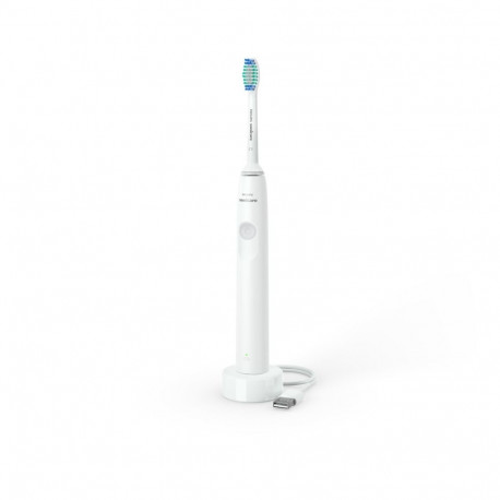 Electric Toothbrush - Philips Sonicare 1100 Series HX3641/02, 2 min timer, rechargeable, white