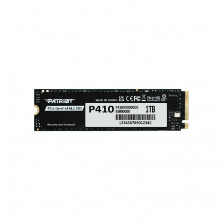 Patriot SSD||320xTBW rating|NVMe Yes|PCI Express|M.2|1000 GB|P410P1TBM28H