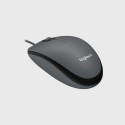 MOUSE USB OPTICAL M100/BLACK 910-006652 LOGITECH