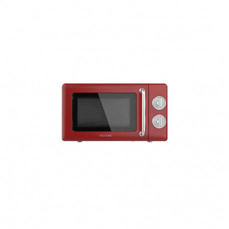 Cecotec 01710 microwave Red, Stainless steel Grill microwave Countertop 20 L 700 W