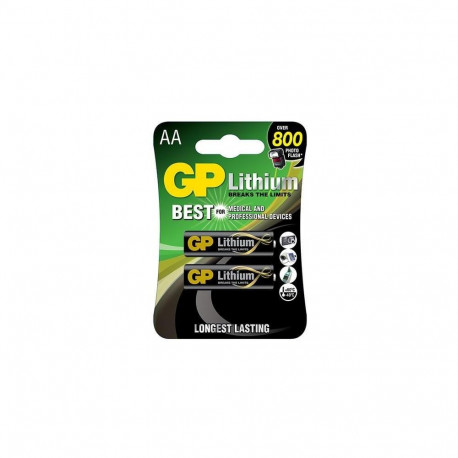 BATTERIES LITHIUM AA 1.5V 2PCE
