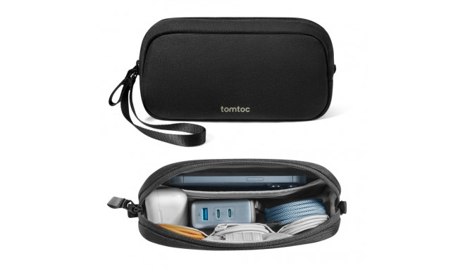 tomtoc Light-T12 Essential Tech Organizer black