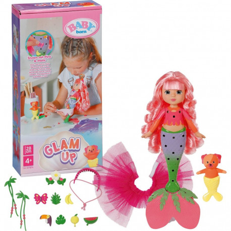 Baby born Glam Up Sunshine, roosa