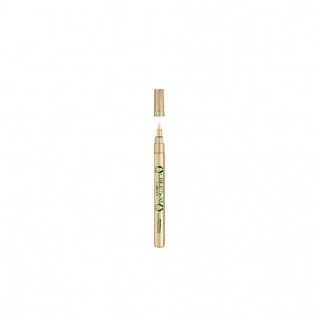 Marker ICO Christmas M 1-1,5mm, kuld