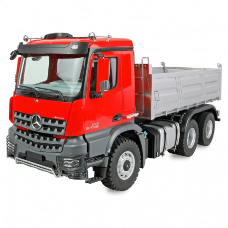 "Amewi Mercedes-Benz Arocs Muldenkipper 6x6 1:14 RTR rot 14+"