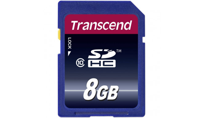 Transcend SDHC 8GB Class 10 mälukaart