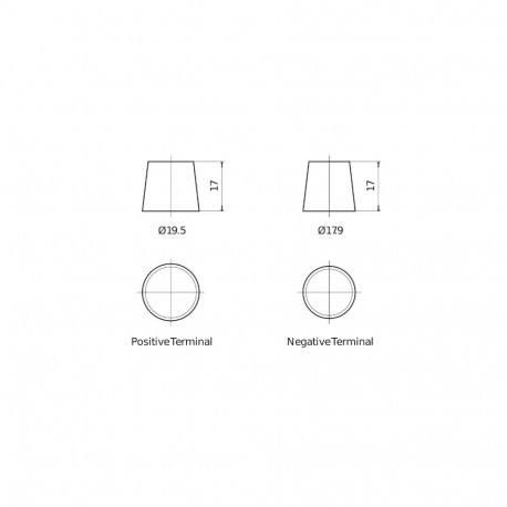 Exide Excell 80Ah 700A 315x175x175-+