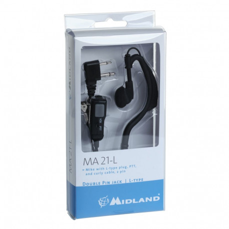 Mikrofonosłuchawka MA21-L PTT/VOX Midland