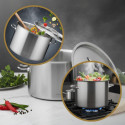 Kinghoff pott KH-2024 roostevaba teras 36cm 24l