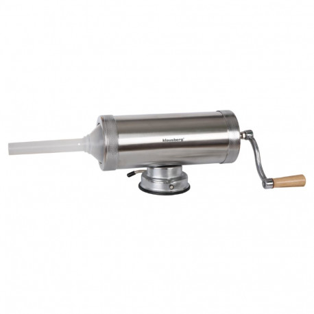 Nadziewarka do kiełbas, pojemność 2,5kg, pozioma, stal nierdzewna, klausberg, kb-7925