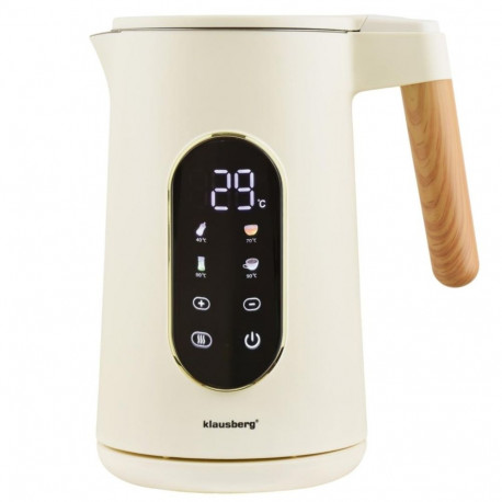 Czajnik elektryczny, 1,7l, led dotykowy, regulacja temperatury, klausberg