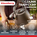 Klausberg teekann 2.5l, hall