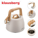 Klausberg teekann 2.5l, beež