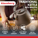 Klausberg teekann 2.5l, hall