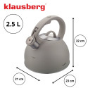 Klausberg teekann 2.5L, hall