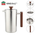 Kinghoff presskann terasest 1.0l