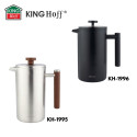 Kinghoff presskann terasest 1.0l