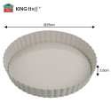 Kinghoff tartivorm 25cm