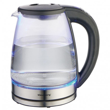 Klausberg elektriline veekeetja KB-7887 klaasist LED-valgustusega 1.8l