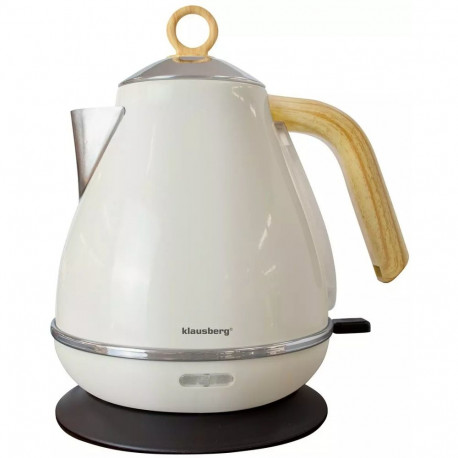 Klausberg elektrikann 1,7l, kreemjas