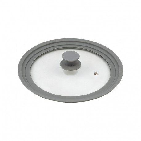 Uniwersalna pokrywa, szkło-silikon śr.24, 26, 28 cm kinghoff