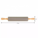 Kinghoff taignarull silikoonist 47,5cm, hall