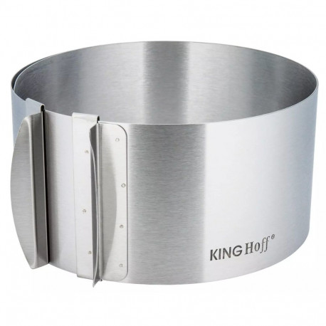 Obręcz do ciast regulowana, stal śr.16-30x8,5cm kinghoff